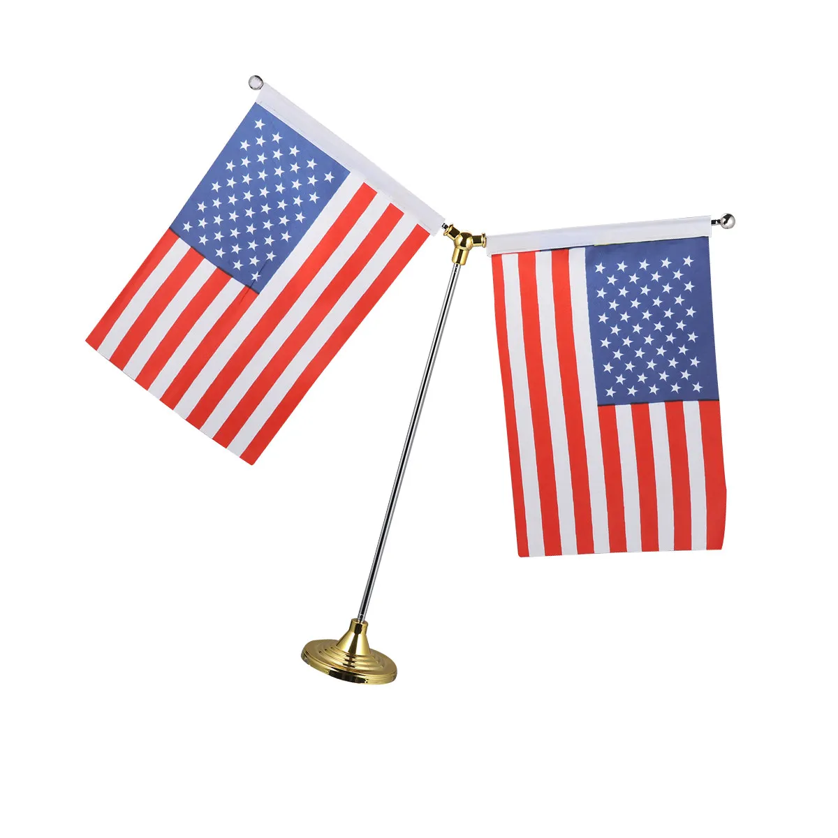 1Pcs 21x14cm National Us Flag Desktop Decoration Polyester Small Stick Flag Gold Base Steady Design Vivid Colors Party Festival
1Pcs 21x14cm National Us Flag Desktop Decoration Polyester Small Stick Flag Gold Base Steady Design Vivid Colors Party Festival