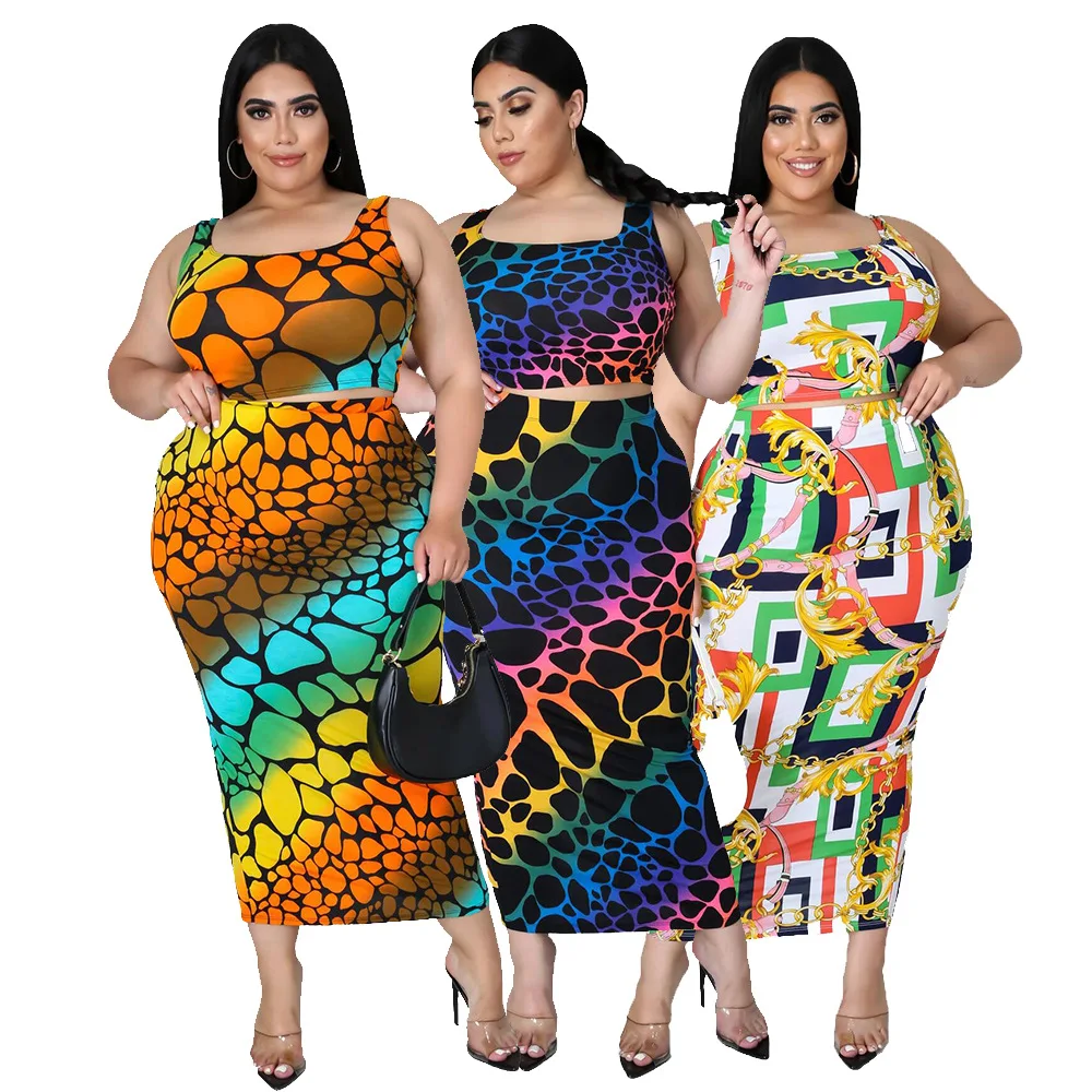 2025 модная сексуальная женская одежда, трендовая тонкая женская повседневная юбка без рукавов с нерегулярным принтом на подтяжках, комплект 
2025 модная сексуальная женская одежда, трендовая тонкая женская повседневная юбка без рукавов с нерегулярным принтом на подтяжках, комплект