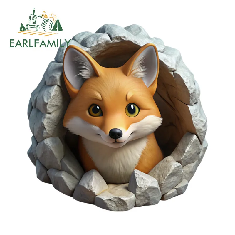 EARLFAMILY Cute Fox Car Stickers Motorcycle Rearview Mirror Truck JDM Vinyl Decal Amusing Occlusion Scratch Car Accessories
EARLFAMILY Cute Fox Car Stickers Motorcycle Rearview Mirror Truck JDM Vinyl Decal Amusing Occlusion Scratch Car Accessories