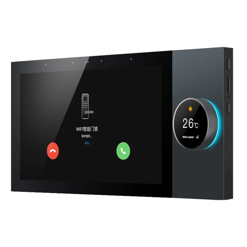 A33T-7 Inch Android Tuya Smart Home Control Panel With Rotary Button Built In E-Share Zigbee Hub Wifi Wall Amplifier
A33T-7 Inch Android Tuya Smart Home Control Panel With Rotary Button Built In E-Share Zigbee Hub Wifi Wall Amplifier