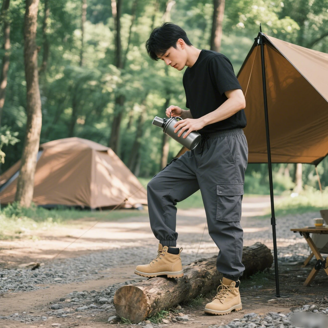 Large Pocket Loose Overalls Men's Outdoor Sports Jogging Tactical Pants Elastic Waist Pure Cotton Casual Work Pants
Large Pocket Loose Overalls Men's Outdoor Sports Jogging Tactical Pants Elastic Waist Pure Cotton Casual Work Pants
