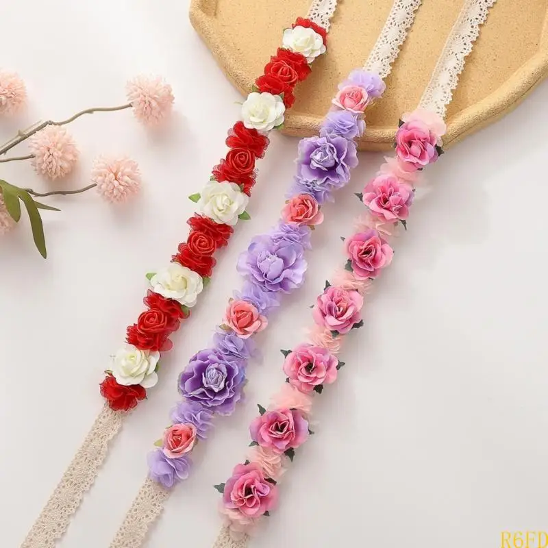 R6FD Lace Flower Headband Adjustable Hair Band Hair Accessories for Child 3-10 Year
R6FD Lace Flower Headband Adjustable Hair Band Hair Accessories for Child 3-10 Year