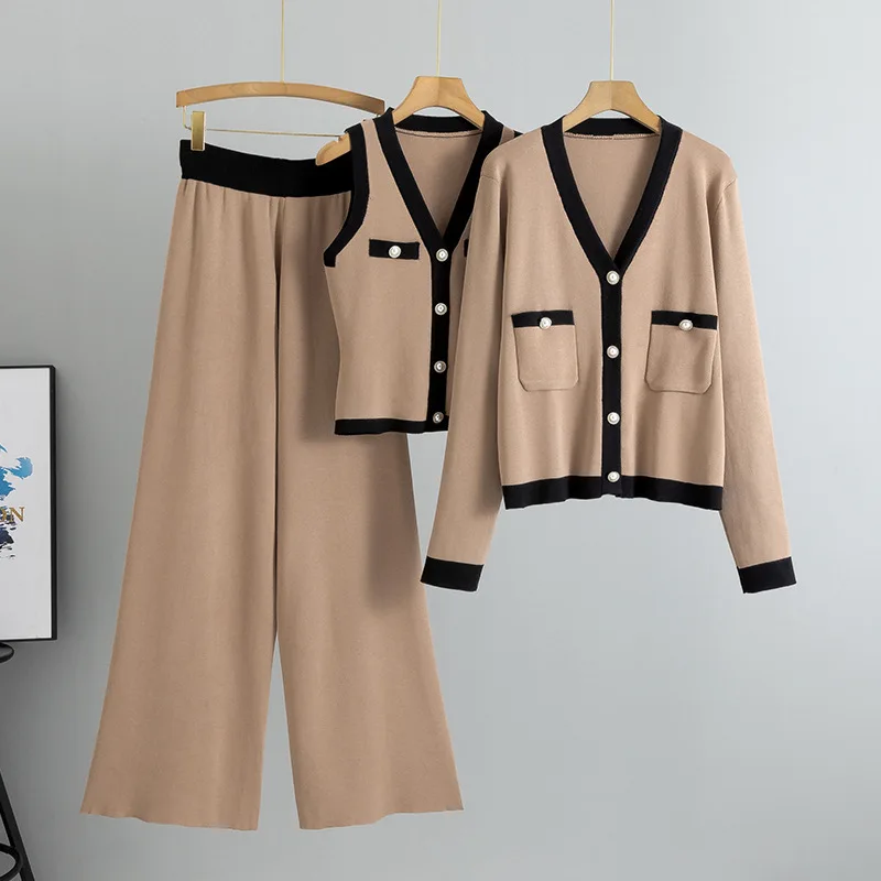 2025 Summer New Fashionable Women's Cross-border Knitting Amazon New Western for Women's Jacket Vest Pants Three-piece Set Wh3
2025 Summer New Fashionable Women's Cross-border Knitting Amazon New Western for Women's Jacket Vest Pants Three-piece Set Wh3