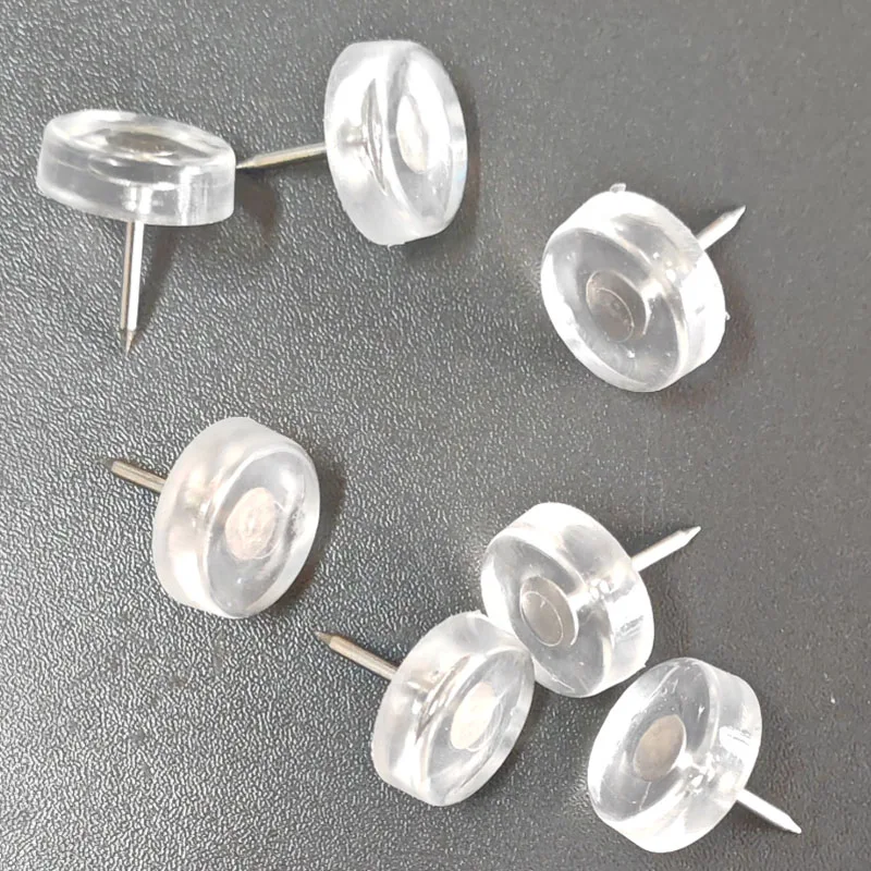 20Pcs 16-25mm Flat Round Rubber Furniture Leg Protector Pads Stick On Screw In Glide Skid Nails for Chair Table Floor Protection
20Pcs 16-25mm Flat Round Rubber Furniture Leg Protector Pads Stick On Screw In Glide Skid Nails for Chair Table Floor Protection