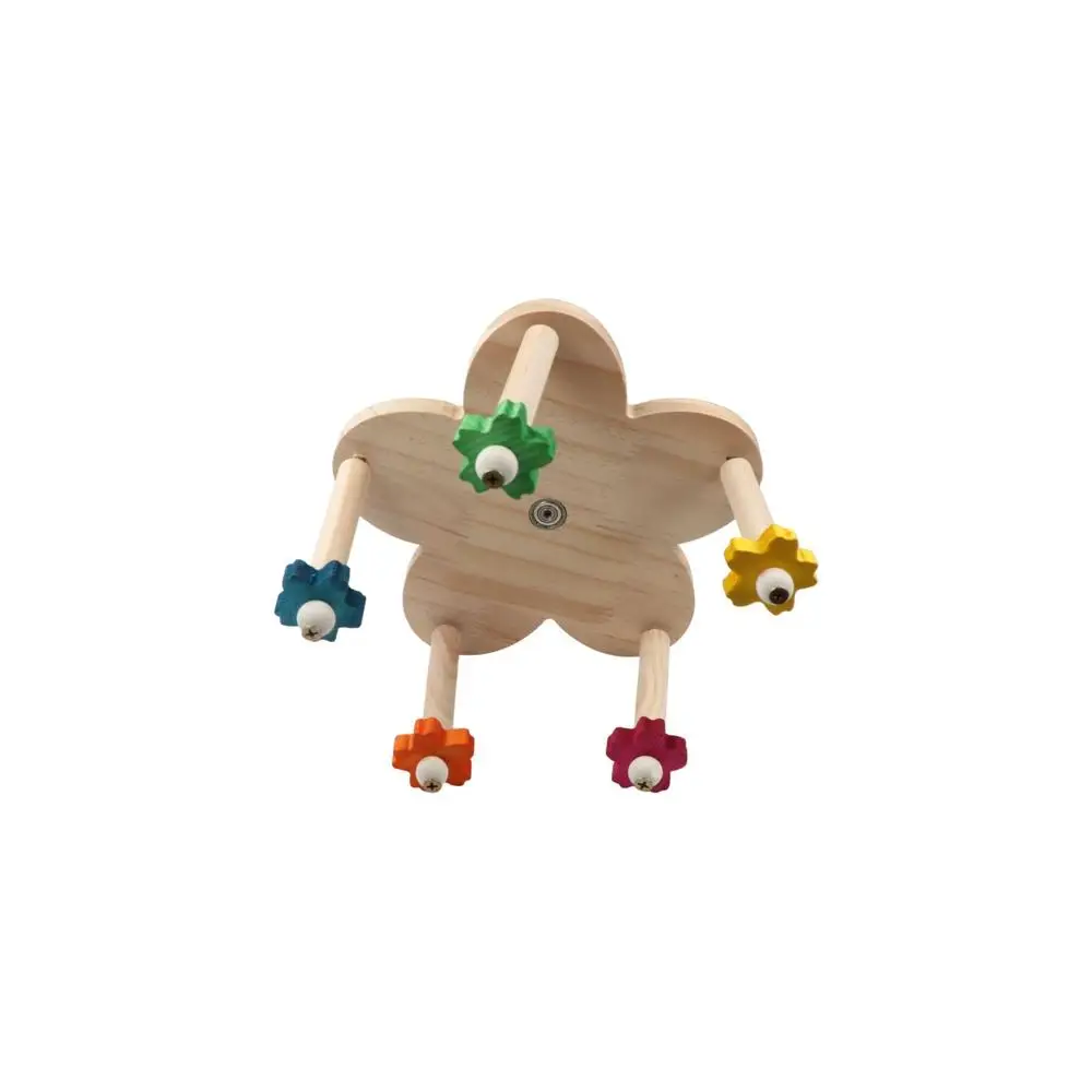 Wooden Parrot Bird Toy Rotating Durable Parrot Perch Stand with 5 Food Holder Perches Resistant To Biting
Wooden Parrot Bird Toy Rotating Durable Parrot Perch Stand with 5 Food Holder Perches Resistant To Biting