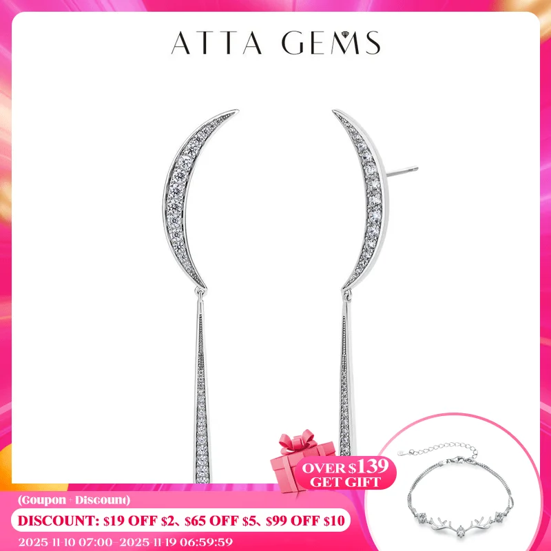 ATTAGEMS Elegant 5A Zircon Drop Earrings for Women Lab Created Gemston S925 Silver White Gold Plated Wedding Bride Jewelry Gifts
ATTAGEMS Elegant 5A Zircon Drop Earrings for Women Lab Created Gemston S925 Silver White Gold Plated Wedding Bride Jewelry Gifts