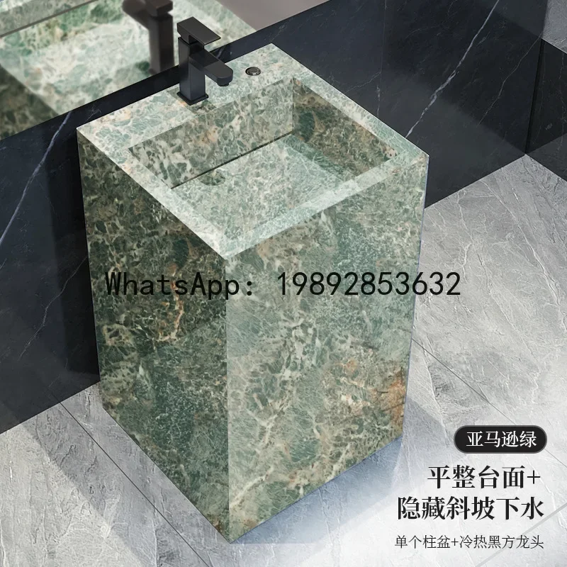 V5.12 rock slab pedestal basin wash basin floor-standing balcony outdoor courtyard wash basin
V5.12 rock slab pedestal basin wash basin floor-standing balcony outdoor courtyard wash basin