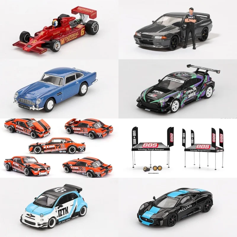 MINI GT Kaido 1:64 C-X75 BBS Tent V1 Abarth 595 LB-WORKS Abas IZTK KPGC10 GR86 HKS DB5 R32 78 Литая под давлением модель автомобиля 
MINI GT Kaido 1:64 C-X75 BBS Tent V1 Abarth 595 LB-WORKS Abas IZTK KPGC10 GR86 HKS DB5 R32 78 Литая под давлением модель автомобиля