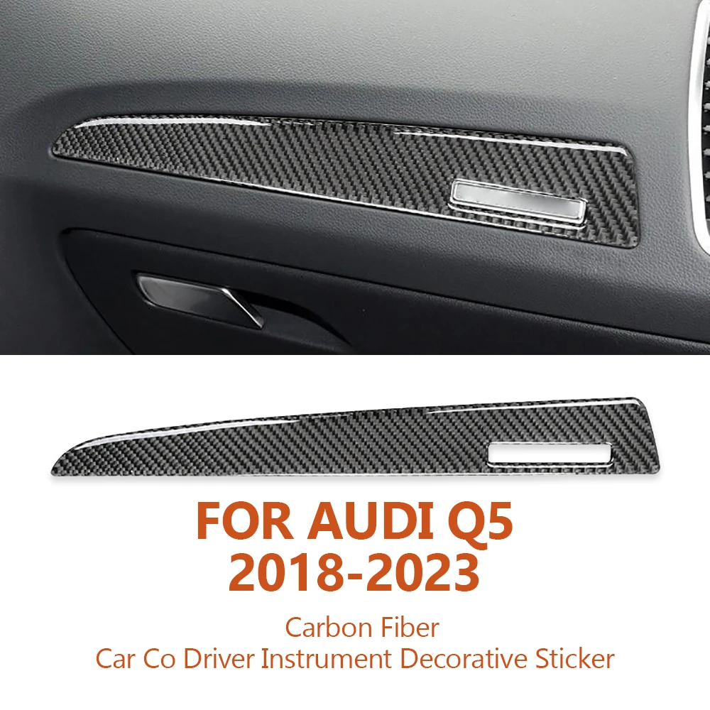 For Audi Q5 8R SQ5 2018-2023 Handmade Carbon Fiber Car Co Driver Instrument Panel Decorative Stickers Auto Interior Accesorios
For Audi Q5 8R SQ5 2018-2023 Handmade Carbon Fiber Car Co Driver Instrument Panel Decorative Stickers Auto Interior Accesorios