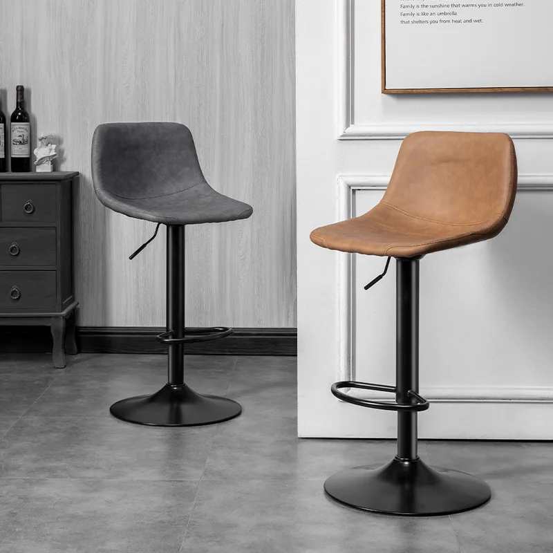 Bar chair lifting and rotating modern minimalist backrest Bar chair light luxury home fashion bar chair iron art high legged
Bar chair lifting and rotating modern minimalist backrest Bar chair light luxury home fashion bar chair iron art high legged