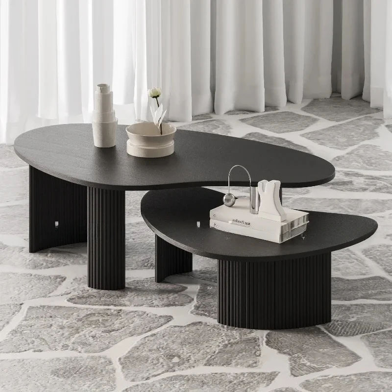Customized Chuanye New Simple Black Table Small Family Living Room Crescent Tea Table Nordic Design Irregular Tea Table
Customized Chuanye New Simple Black Table Small Family Living Room Crescent Tea Table Nordic Design Irregular Tea Table