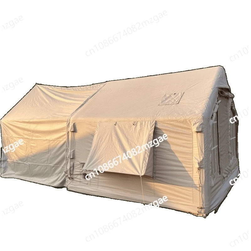 7.7 square meters inflatable tent cold-proof and antifreeze thickened 600D Oxford cloth waterproof and windproof with canopy
7.7 square meters inflatable tent cold-proof and antifreeze thickened 600D Oxford cloth waterproof and windproof with canopy