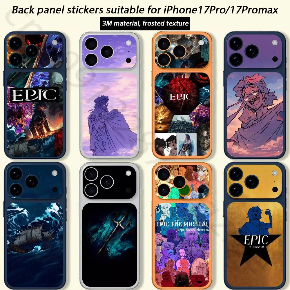 E-Epic the Musical For iPhone 17 pro Max 17 pro Full Cover Decal Skin Wrap 3D Colorful Rear Protective Sticker Film
E-Epic the Musical For iPhone 17 pro Max 17 pro Full Cover Decal Skin Wrap 3D Colorful Rear Protective Sticker Film