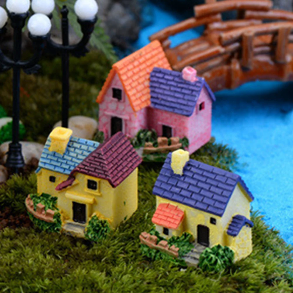 4 Pcs Mini Landscape European Country House Resin naments Children Toys Tiny Fairy Cottage Decor Garden Decorative
4 Pcs Mini Landscape European Country House Resin naments Children Toys Tiny Fairy Cottage Decor Garden Decorative