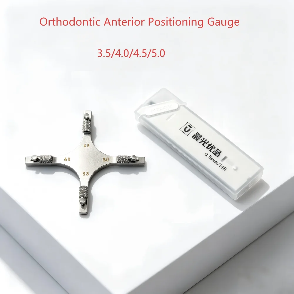 Star Stainless Steel Orthodontic Anterior Locator And Scriber Cross-Type Bracket Positioning Gauge Dental Ortho Tool
Star Stainless Steel Orthodontic Anterior Locator And Scriber Cross-Type Bracket Positioning Gauge Dental Ortho Tool