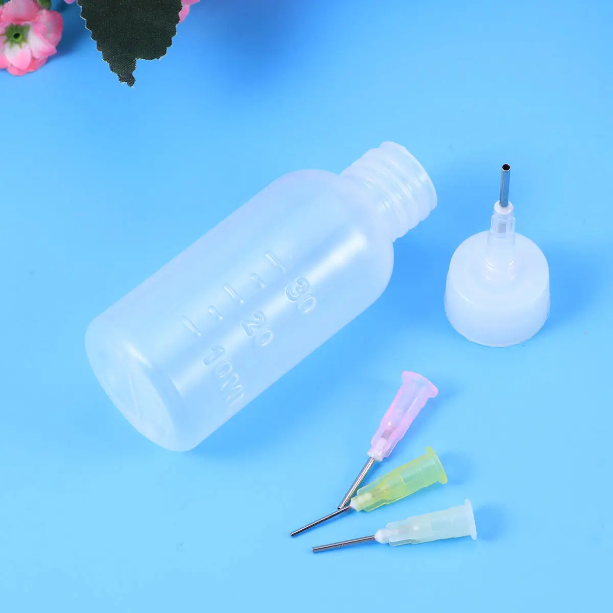 Plastic Bottle Set for Tattoos Body Art Drawing Accessories 1 Bottle 4 Plastic Pipe Nozzles 30ml Durable Lightweight Portable
Plastic Bottle Set for Tattoos Body Art Drawing Accessories 1 Bottle 4 Plastic Pipe Nozzles 30ml Durable Lightweight Portable