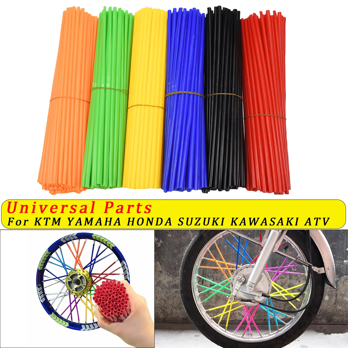 New Motorcycle 36 Pcs Wheel Rim Spoke Wrap Kit Skin Cover For Motocross Dirt Pit Bike Off Road Wheel Universal 
New Motorcycle 36 Pcs Wheel Rim Spoke Wrap Kit Skin Cover For Motocross Dirt Pit Bike Off Road Wheel Universal