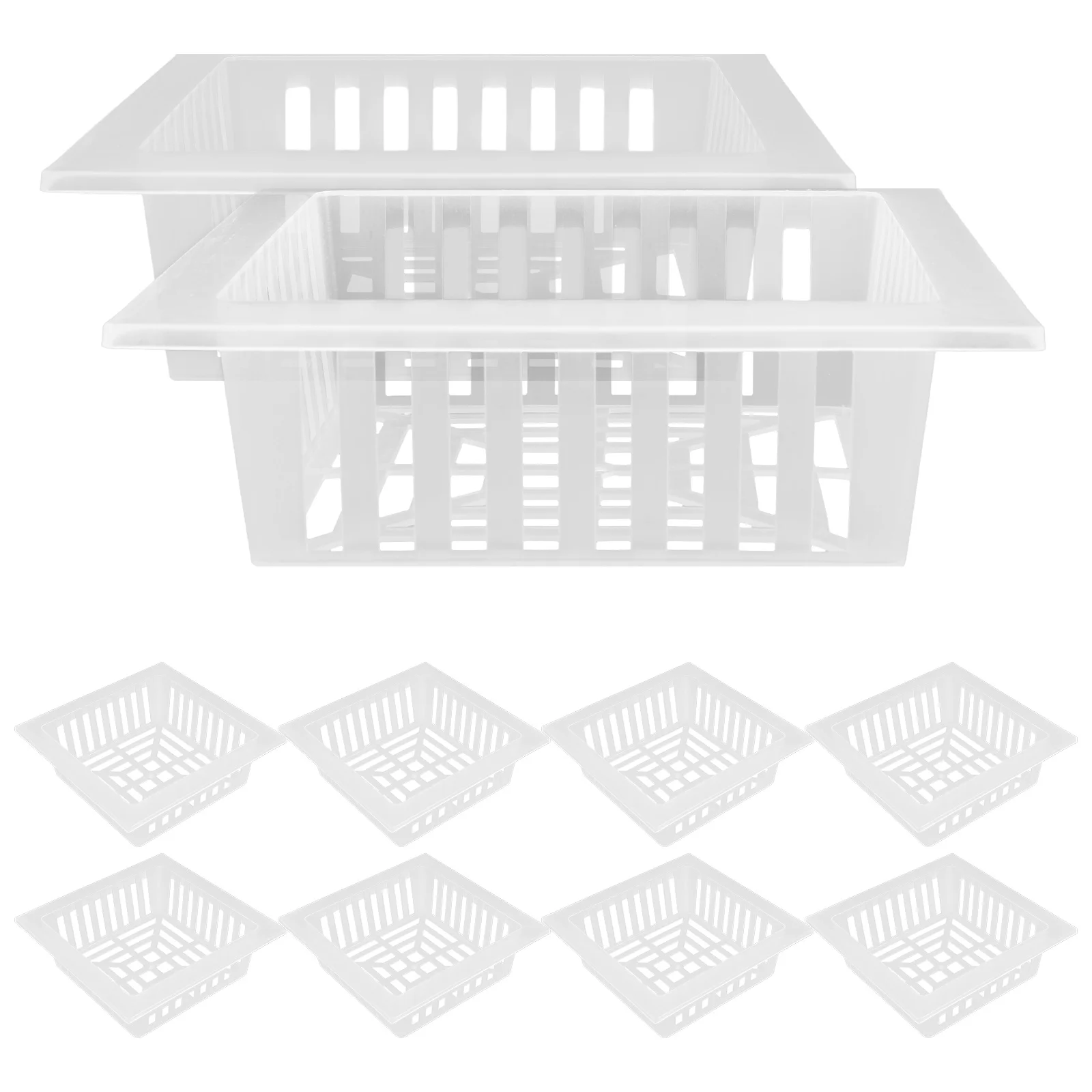 10 Pcs Holders Transparent Flower Pot Replacement Grow Baskets Cultivation Basket Hydroponic Net Pots Plastic Mesh
10 Pcs Holders Transparent Flower Pot Replacement Grow Baskets Cultivation Basket Hydroponic Net Pots Plastic Mesh
