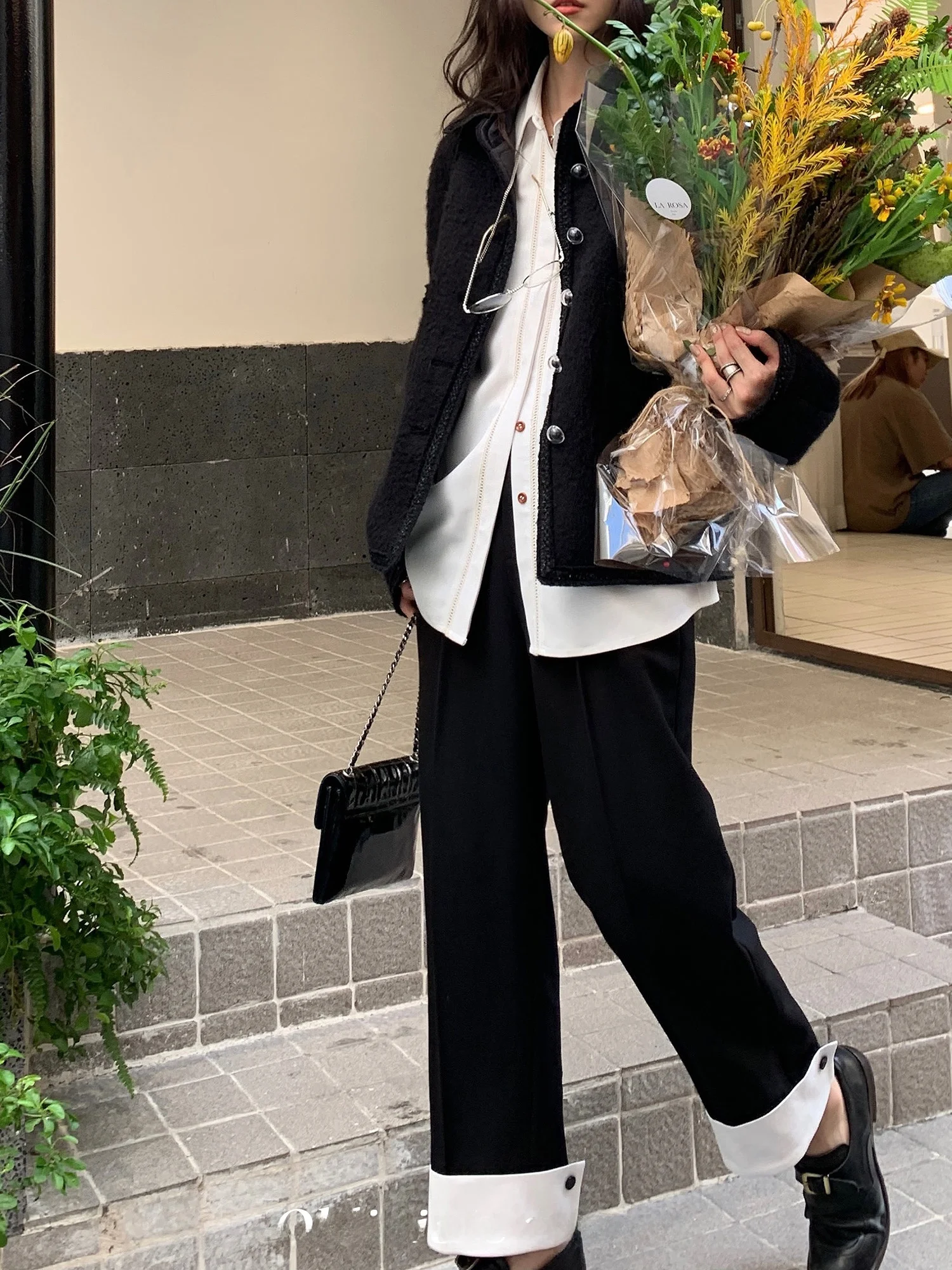 Stoholm Chic High Waist Color Blo 9 Casual Pants Straight Leg Lengthening Effect Polyester Cotton Spandex Blend Women's T...
Stoholm Chic High Waist Color Blo 9 Casual Pants Straight Leg Lengthening Effect Polyester Cotton Spandex Blend Women's T...