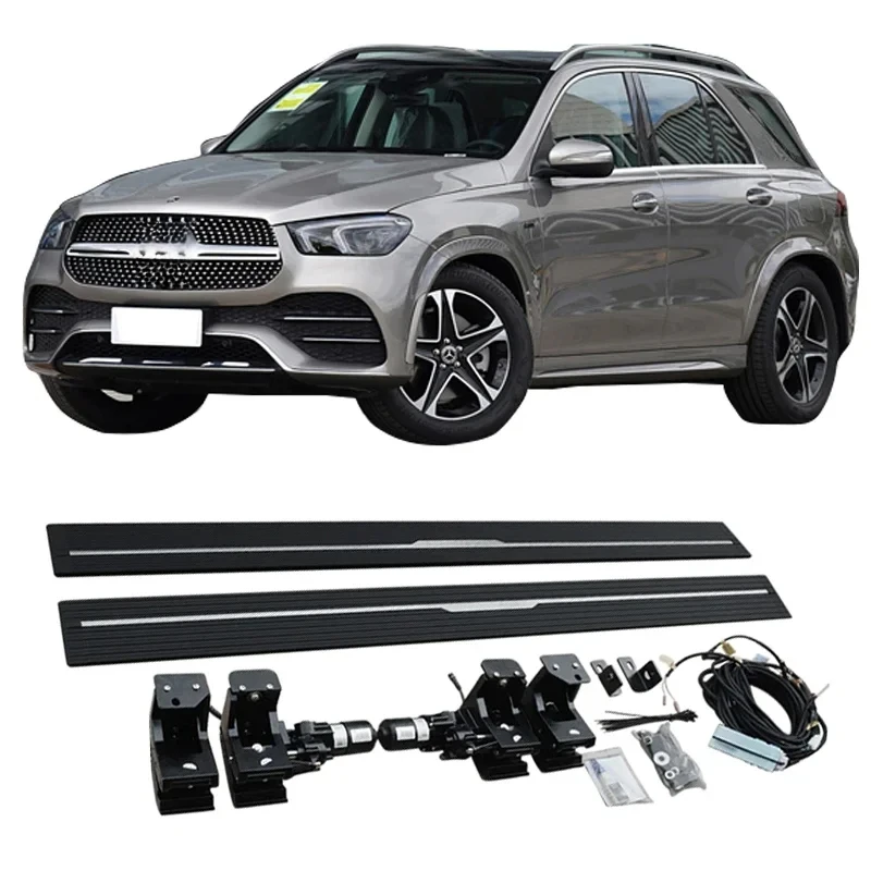 Electric Side Steps Automatic Aluminium Alloy Electric Running Board for GLE Petrol-electric Hybrid 2021-2023 
Electric Side Steps Automatic Aluminium Alloy Electric Running Board for GLE Petrol-electric Hybrid 2021-2023