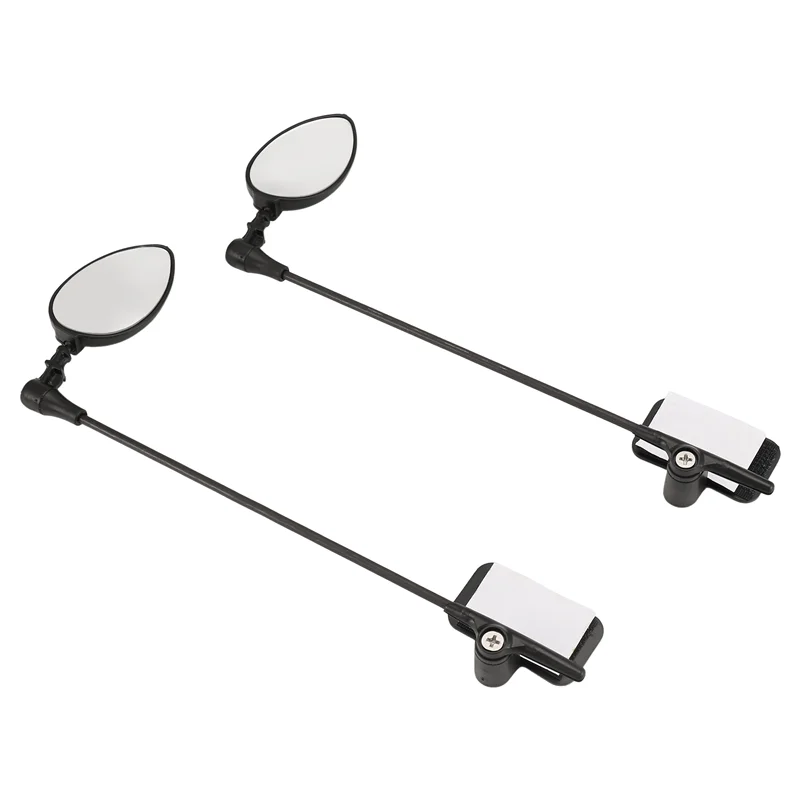 HOES-2 Pack Bike Helmet Mirror, 360 Degree Adjustable Bicycle Rear View Mirror Bike Mirror Lightweight For Cycling
HOES-2 Pack Bike Helmet Mirror, 360 Degree Adjustable Bicycle Rear View Mirror Bike Mirror Lightweight For Cycling