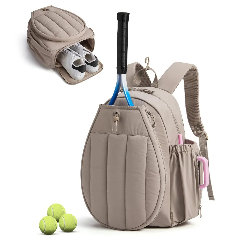 Large Capacity Tennis Gym Bag Holds 2 Rackets with Shoe Compartment Tennis Bag Portable Dry-wet Separation Tennis Backpack
Large Capacity Tennis Gym Bag Holds 2 Rackets with Shoe Compartment Tennis Bag Portable Dry-wet Separation Tennis Backpack