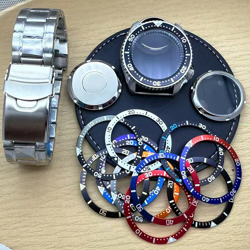 42mm SKX007 Watch Case Sapphire Crystal Glass Fits NH35 7S NH36 4R Movement 28.5mm Dial With Bezel Insert Men Watch Repair Parts
42mm SKX007 Watch Case Sapphire Crystal Glass Fits NH35 7S NH36 4R Movement 28.5mm Dial With Bezel Insert Men Watch Repair Parts