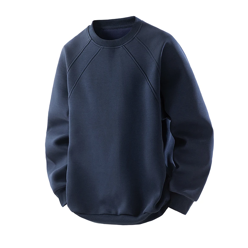 Spring Autumn Trendy Hoodie Simple and Fashionable New Style Loose Pullover Round-neck Top Long-sleeved Men Innerwear Base Layer
Spring Autumn Trendy Hoodie Simple and Fashionable New Style Loose Pullover Round-neck Top Long-sleeved Men Innerwear Base Layer