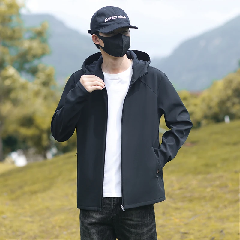 High Quality Men Jacket Leisure Single Layer Outdoor Hiking Waterproof Jacket Men Fishing Lightweight Breathable Autumn Clothing
High Quality Men Jacket Leisure Single Layer Outdoor Hiking Waterproof Jacket Men Fishing Lightweight Breathable Autumn Clothing