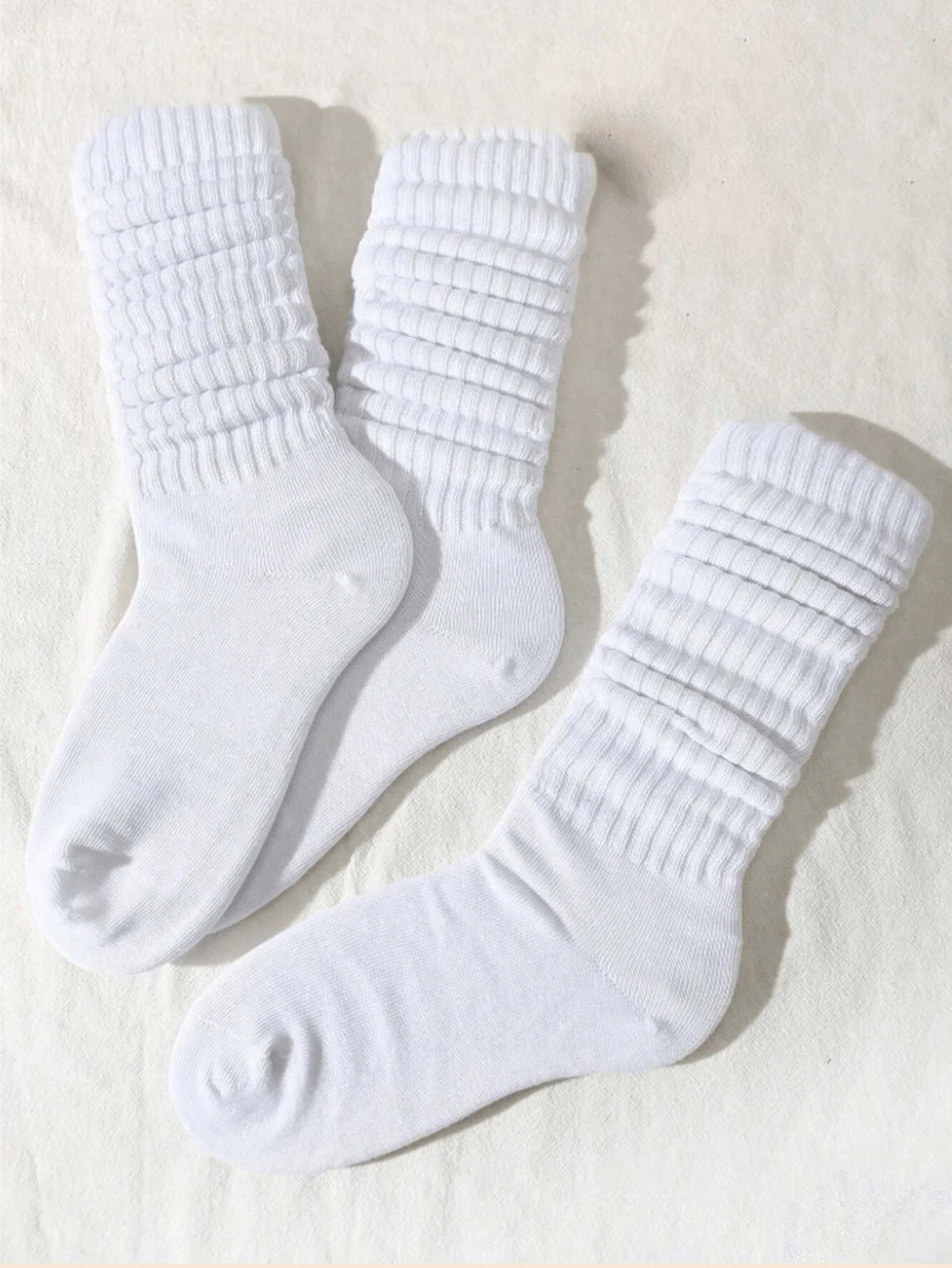 10/5/3/1 Pair Women White Casual Socks, Knee-High Socks, Over-The-Knee Socks, Mid-Calf Socks, Leggings, All Season, Boot-Style, Knitted Socks, Gift For Friends And Family Christmas Gift
10/5/3/1 Pair Women White Casual Socks, Knee-High Socks, Over-The-Knee Socks, Mid-Calf Socks, Leggings, All Season, Boot-Style, Knitted Socks, Gift For Friends And Family Christmas Gift