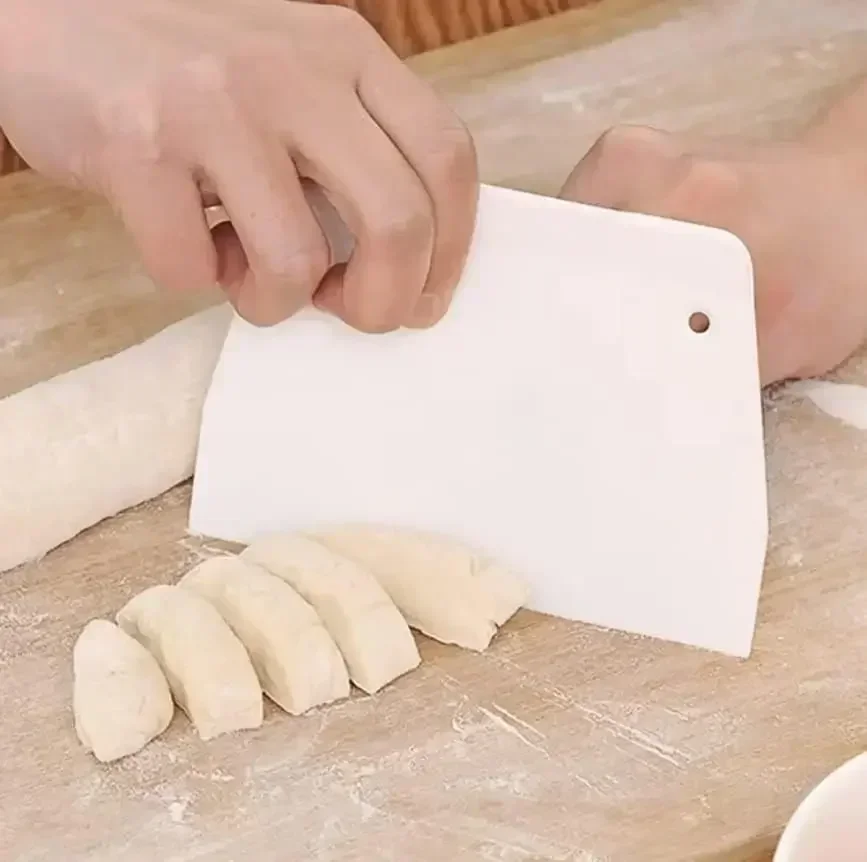 Multipurpose Dough Cutter Bowl Scraper for Bread Dough Fondant Cake Cream Spatula DIY Pastry Cutters Scrapers Kitchen Baking Kit
Multipurpose Dough Cutter Bowl Scraper for Bread Dough Fondant Cake Cream Spatula DIY Pastry Cutters Scrapers Kitchen Baking Kit