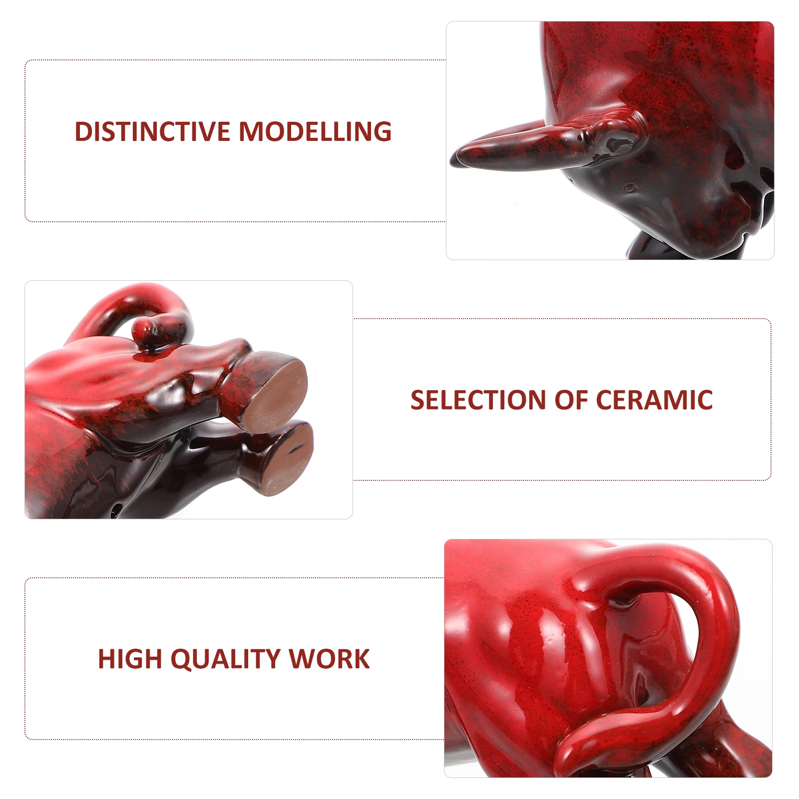 1Pcs Bull Tea Pet Adornment Handcrafted Ceramic Cattle Sculpture for Tea Ware Arrangement Desktop Decoration Home Gift
1Pcs Bull Tea Pet Adornment Handcrafted Ceramic Cattle Sculpture for Tea Ware Arrangement Desktop Decoration Home Gift