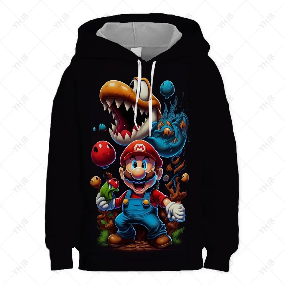 Super Mario Bros. Super Mario Mario Casual Pullover Hooded Sweatshirt Clothes Girls 2025 New autumn children Children's clothing
Super Mario Bros. Super Mario Mario Casual Pullover Hooded Sweatshirt Clothes Girls 2025 New autumn children Children's clothing