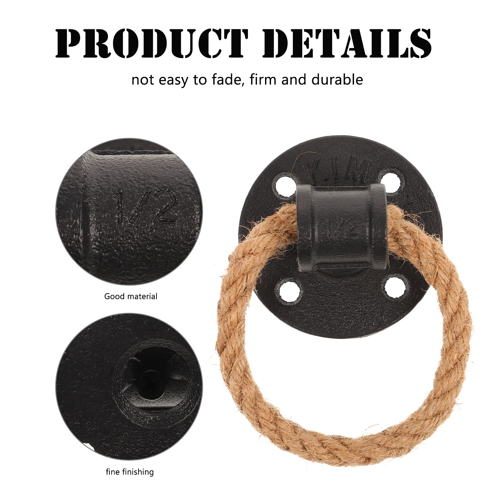 2Pcs Retro Hemp Rope Iron Drawer Pull Handles Vintage Door Cabinet Cupboard Hardware Accessories Black Wall for Furniture
2Pcs Retro Hemp Rope Iron Drawer Pull Handles Vintage Door Cabinet Cupboard Hardware Accessories Black Wall for Furniture
