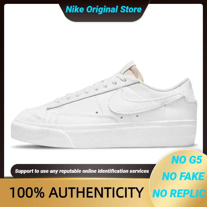 Nike Blazer Low Platform Triple White Women's Sneakers shoes DJ0292-100 With Original Box
Nike Blazer Low Platform Triple White Women's Sneakers shoes DJ0292-100 With Original Box