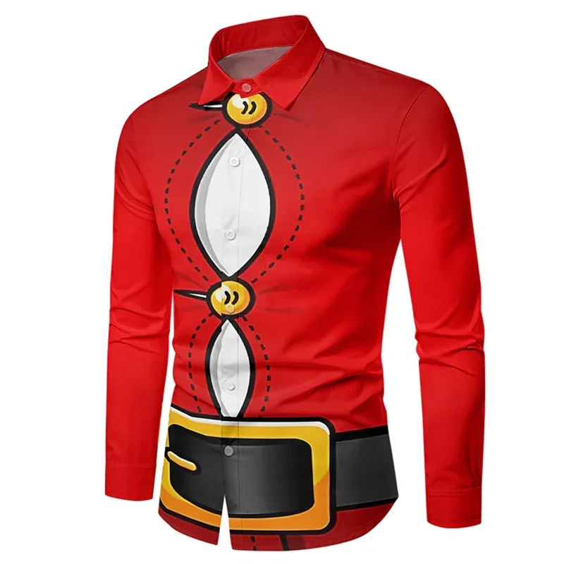 New men's high-end Christmas shirts printed shirts comfortable luxury casual shirts classic social party
New men's high-end Christmas shirts printed shirts comfortable luxury casual shirts classic social party