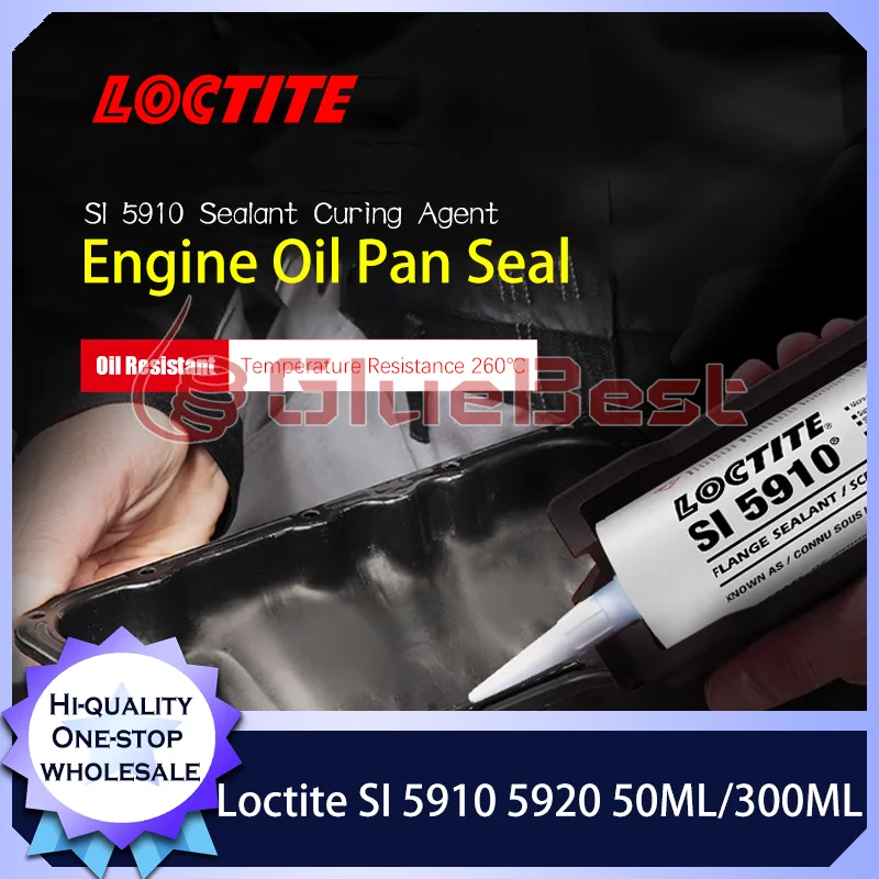 Loctite SI 5910 5920 5970 термостойкая уплотнительная масляная Коробка передач двигателя специальный отвердитель оригинальный продукт
Loctite SI 5910 5920 5970 термостойкая уплотнительная масляная Коробка передач двигателя специальный отвердитель оригинальный продукт