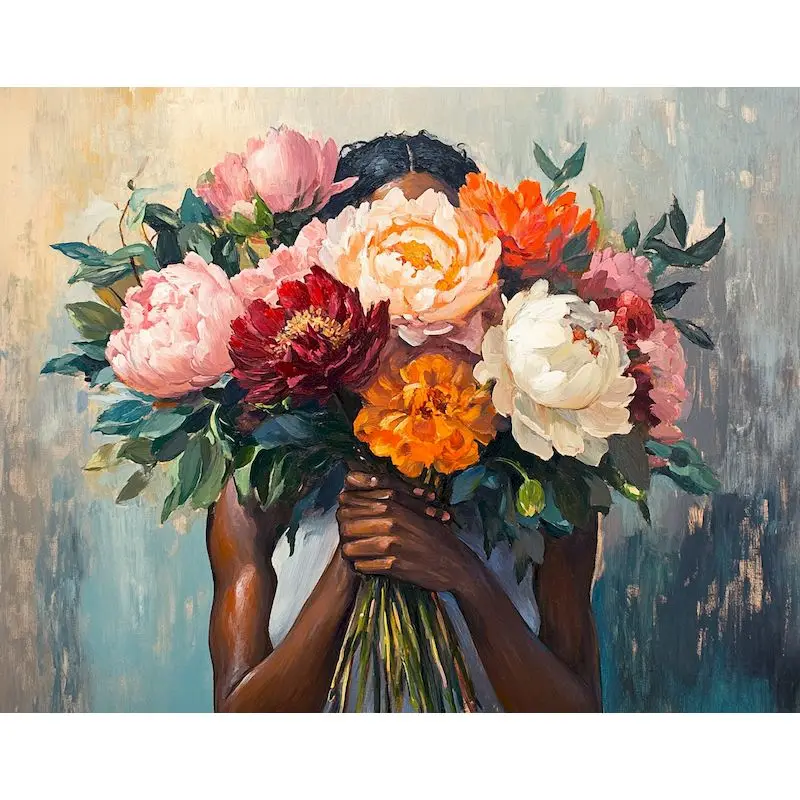 GATYZTORY Frame Diy Painting By Numbers Flowers Girl Paint With Numbers Abstract Figure Picture For Home Decoration 60x75cm
GATYZTORY Frame Diy Painting By Numbers Flowers Girl Paint With Numbers Abstract Figure Picture For Home Decoration 60x75cm