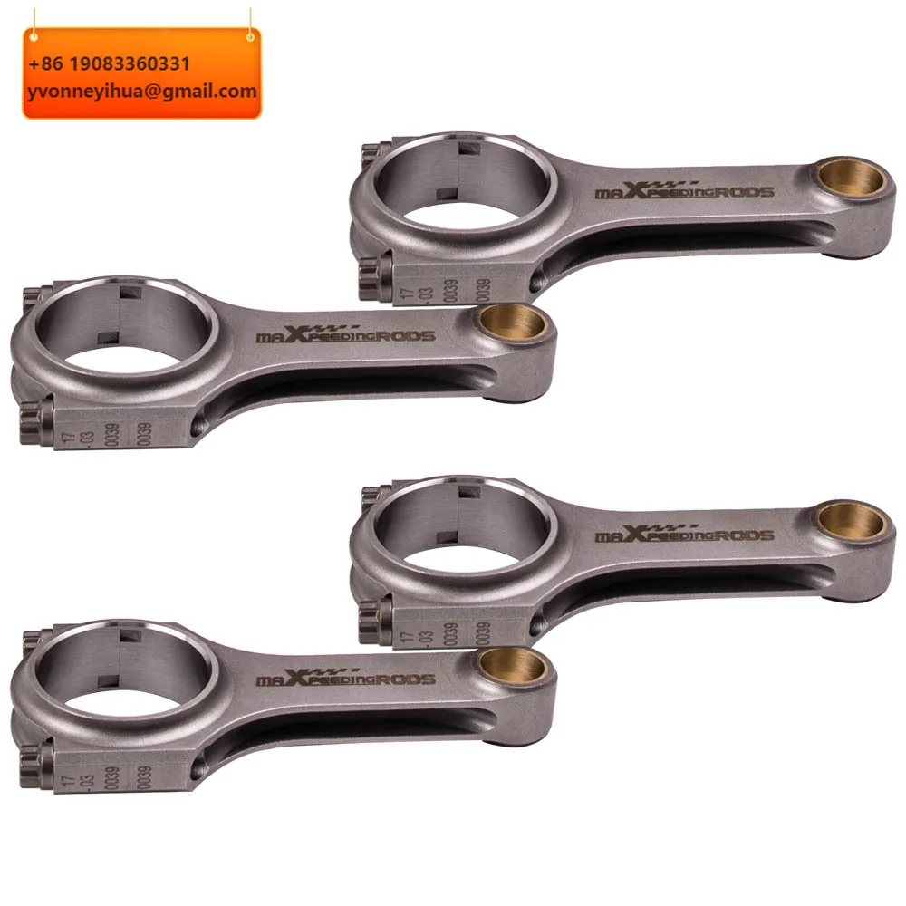 Шатуны MaXpeedingrods, 142 мм, 4 шт., кованые, H-образные, с болтами ARP2000, для Honda / Acura H23 / F22 2.2 2.3L
Шатуны MaXpeedingrods, 142 мм, 4 шт., кованые, H-образные, с болтами ARP2000, для Honda / Acura H23 / F22 2.2 2.3L