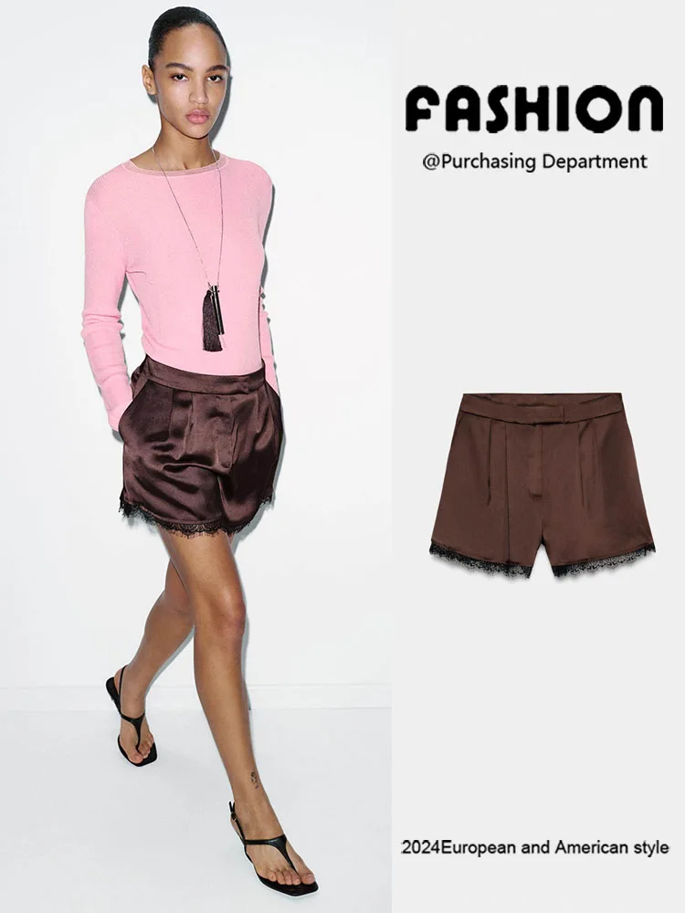 Новинка весенней коллекции: женские повседневные брюки с атласной отделкой, расклешенные, универсальные, с высокой талией, прямого кроя, в китайском стиле
Новинка весенней коллекции: женские повседневные брюки с атласной отделкой, расклешенные, универсальные, с высокой талией, прямого кроя, в китайском стиле