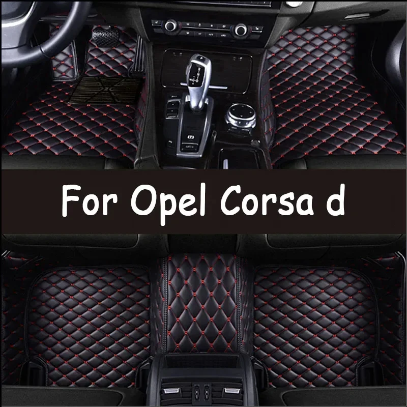 Custom Auto Luxury Leather Car Floor Mat For Opel Corsa d 2007 2008 2009 2010 2011 Car Mat Full Set Women Waterproof Accessories
Custom Auto Luxury Leather Car Floor Mat For Opel Corsa d 2007 2008 2009 2010 2011 Car Mat Full Set Women Waterproof Accessories
