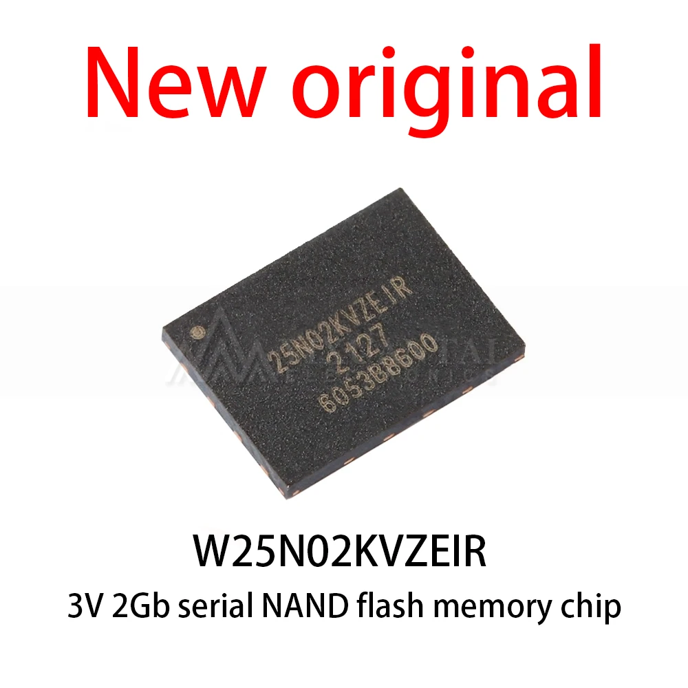 (10-50Piece) New original W25N02KVZEIR W25N02 25N02 WSON-8 3V 2Gb serial NAND flash chip
(10-50Piece) New original W25N02KVZEIR W25N02 25N02 WSON-8 3V 2Gb serial NAND flash chip