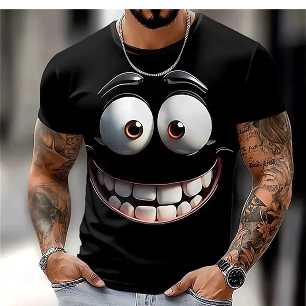 New Men's Fun 3D Printed T-Shirt, Sports & Fitness, Breathable, Quick-Drying, Summer Casual Loose Street Style Top
New Men's Fun 3D Printed T-Shirt, Sports & Fitness, Breathable, Quick-Drying, Summer Casual Loose Street Style Top