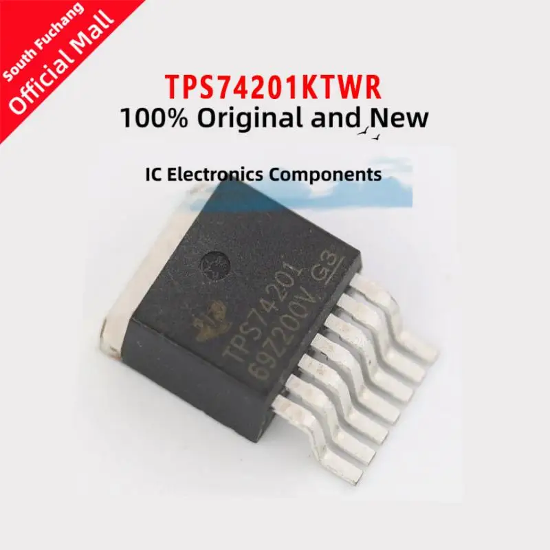 Линейный регулятор TI TPS74201KTWR TPS TPS74 TPS7420 TPS74201 TO-263-7, 5 шт./партия
Линейный регулятор TI TPS74201KTWR TPS TPS74 TPS7420 TPS74201 TO-263-7, 5 шт./партия