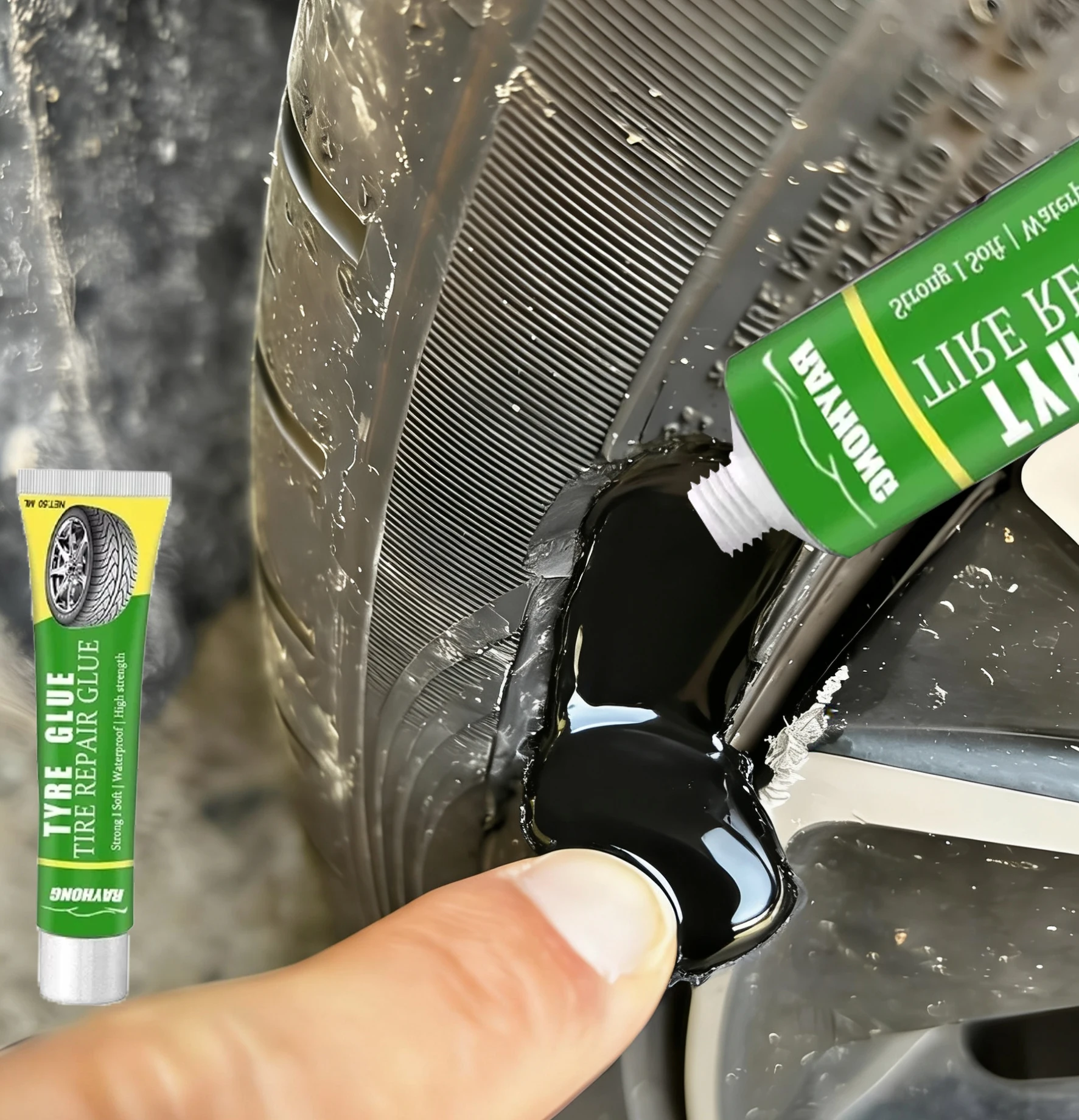 Герметик для ремонта шин мотоцикла, жидкий резиновый герметик для шин, эффективное склеивание, клей для ремонта шин, жидкий прочный клей
Герметик для ремонта шин мотоцикла, жидкий резиновый герметик для шин, эффективное склеивание, клей для ремонта шин, жидкий прочный клей