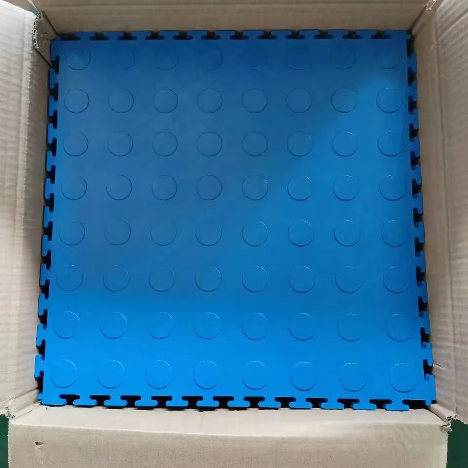 Easy Click Anti-Slip Garage Floor Mat Diamond Plate Design PVC Flooring for Villas Quick Installation Park Garage Tile
Easy Click Anti-Slip Garage Floor Mat Diamond Plate Design PVC Flooring for Villas Quick Installation Park Garage Tile