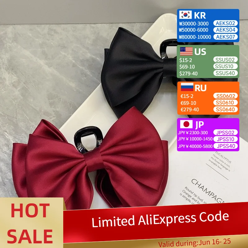 Fashionable Double-Sided Butterfly Princess Hair Claw High-end Hair Accessories Elegant Women Accessories New Bowknot Hair Clip
Fashionable Double-Sided Butterfly Princess Hair Claw High-end Hair Accessories Elegant Women Accessories New Bowknot Hair Clip