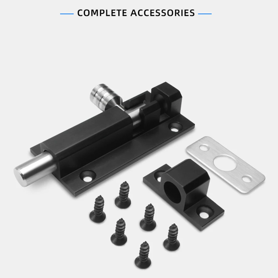 1pc Security Door Bolt Reinforcement Latch for Sliding Gate Heavy Duty Garage Door Latch Locks Kit
1pc Security Door Bolt Reinforcement Latch for Sliding Gate Heavy Duty Garage Door Latch Locks Kit