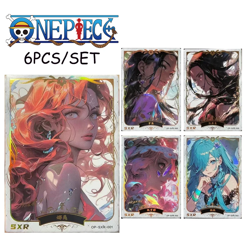 6 шт./комплект, коллекционные открытки Robin Shirahoshi Nami Perona Hancock Vivi для мальчиков
6 шт./комплект, коллекционные открытки Robin Shirahoshi Nami Perona Hancock Vivi для мальчиков