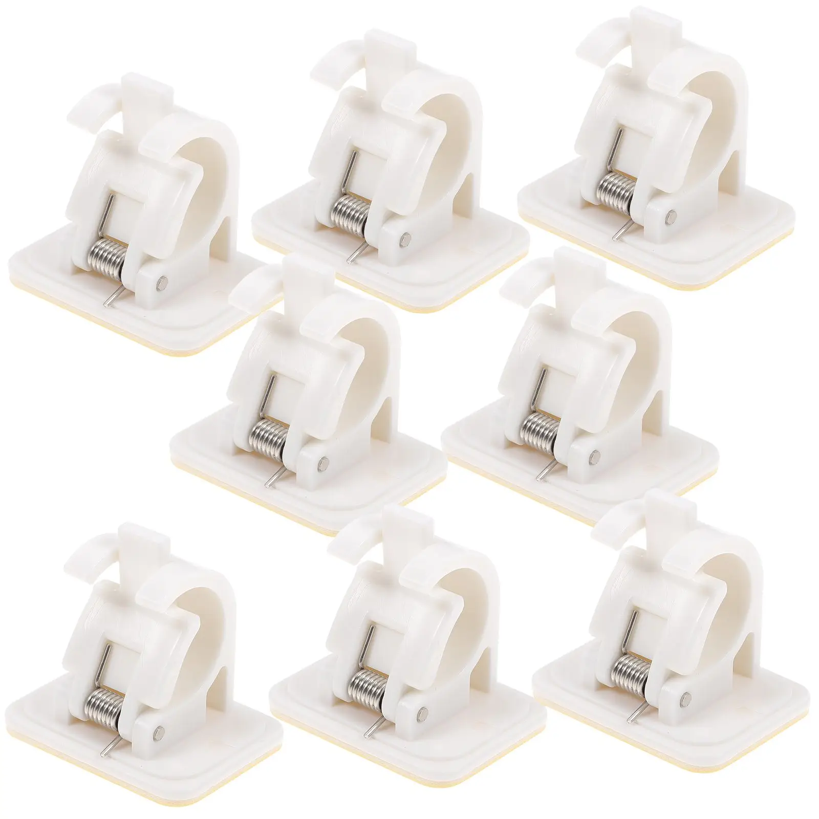8pcs Curtain Hangers Adhesive Brackets No Nails Self Adhesive Curtain Rod Bracket Strong Hold Bathroom Kitchen Shower Hardware
8pcs Curtain Hangers Adhesive Brackets No Nails Self Adhesive Curtain Rod Bracket Strong Hold Bathroom Kitchen Shower Hardware
